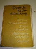 Schulbuch "Deutsche Rechtschreibung" aus DDR-Zeit 1968 Sachsen - Radeburg Vorschau