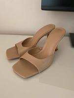 Zara Mules Sandalen Sandaletten Neu Gr. 39 Leder beige nude Wandsbek - Hamburg Farmsen-Berne Vorschau