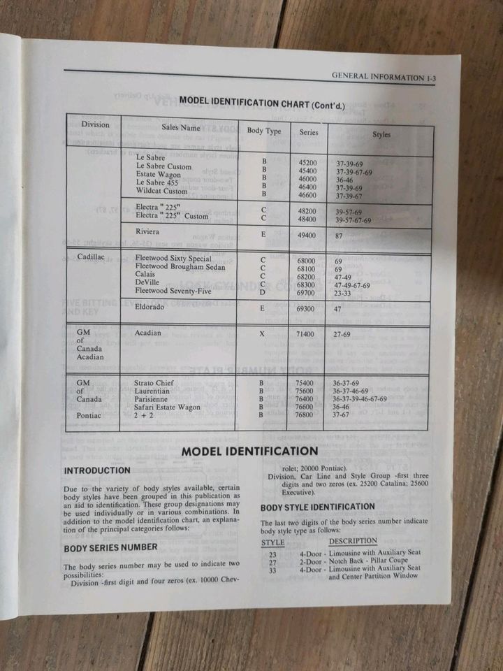 1970 Chevrolet Pontiac Oldsmobile Buick Cadillac GM ServiceManual in Weißenberg