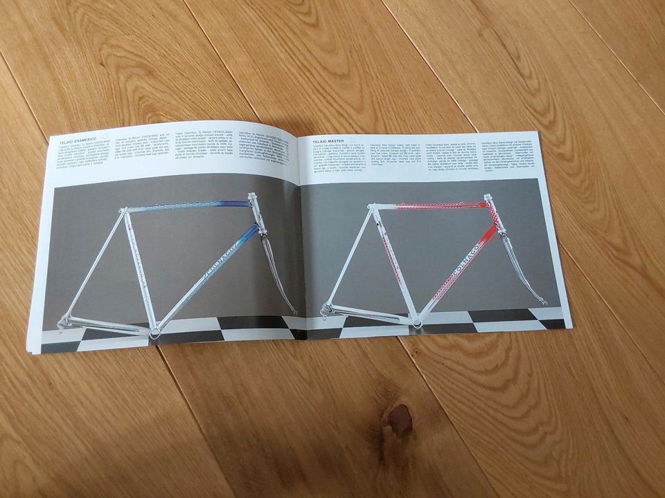 Original Prospekt Katalog Colnago Arabesque von 1987, Rarität in Egelsbach