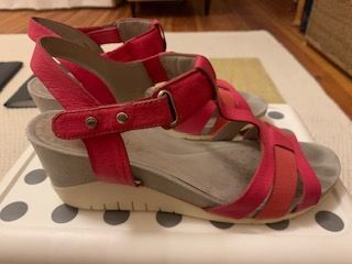 Sandalen, Leder, pink in Berlin