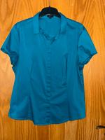 Bluse Farbe petrol- Esprit Collection- Gr. 44- kurzer Arm Hessen - Langenselbold Vorschau