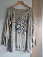 Blusenshirt Bluse Shirt Linea Tesini  beige/grau Größe 48 Niedersachsen - Drebber Vorschau
