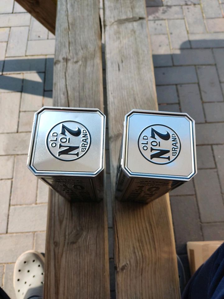 Jack Daniels Metalldose 2015 Sammler Geschenkbox Metallbox in Jübek