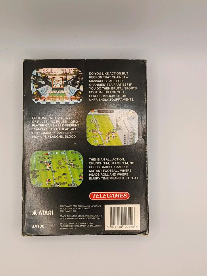 Atari Jaguar Brutal Sports Football CIB in Kirchlinteln