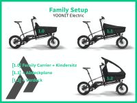 Angebot: YOONIT Family E-Bike mit Wanne + Kindersitz | Shimano Motor | kompaktes Lastenrad Mini Cargobike Nordrhein-Westfalen - Paderborn Vorschau