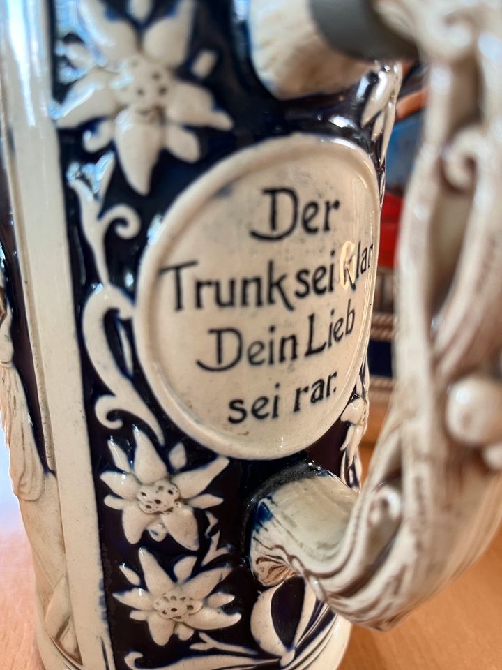 Bierkrug mit Deckel Konvolut Sammlerstücke in Köln