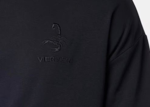 T-Shirt Long-Sleeves VIERVIER in schwarz in Hamburg