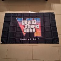 GRAND THEFT AUTO 6 /GTA 6 Flagge/Banner/Merchandise/Werbung Bayern - Schöllnach Vorschau