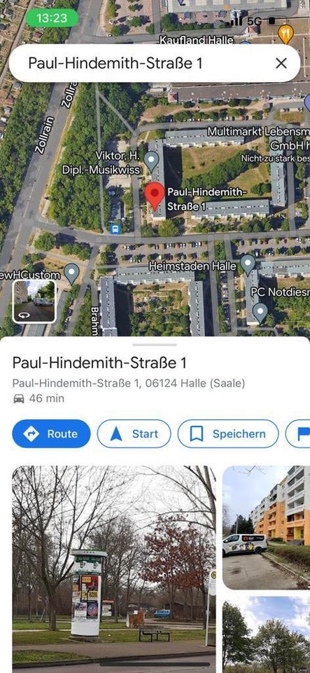 vermietete Gewerbe Immobilie inkl. Bauvorbescheid 1000qm Wohnen in Halle