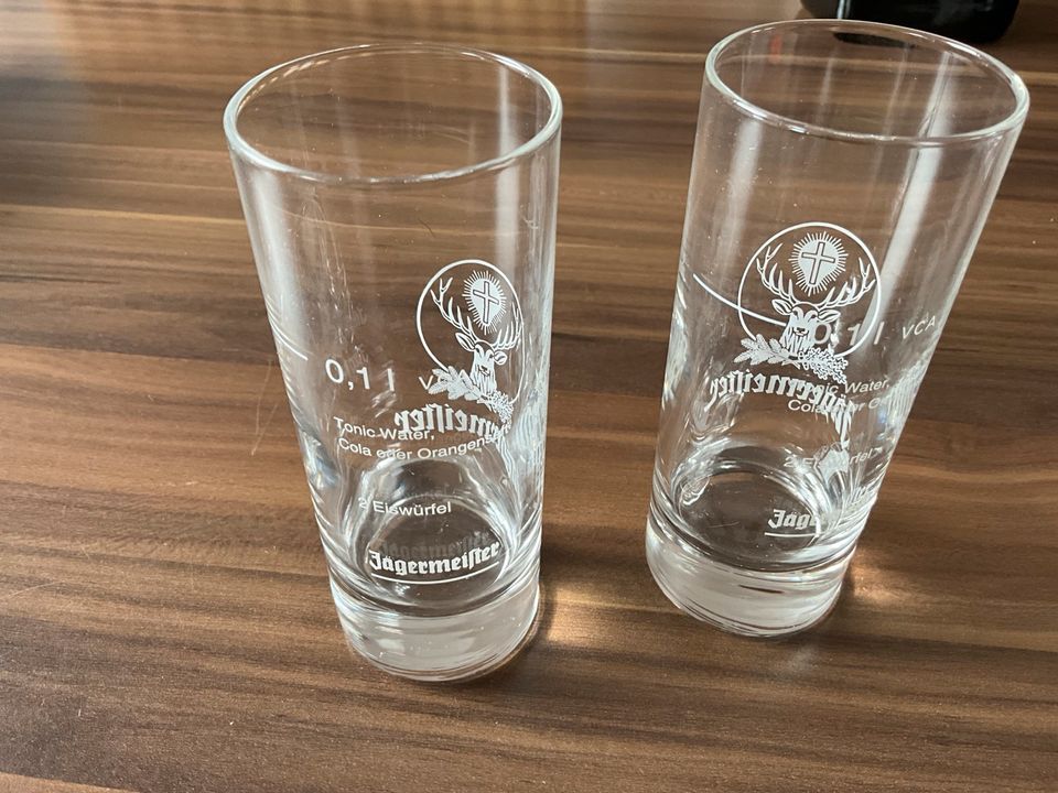 Jägermeister Konvolut Gläser Glashalter Girlande Kellnerschürze in Bottrop