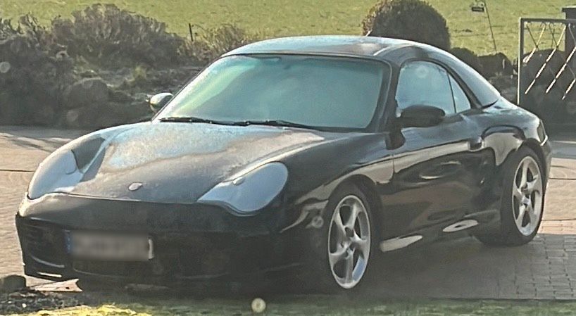 Porsche 911 996 Carrera Cabrio 4S schwarz/schwarz in Walsrode