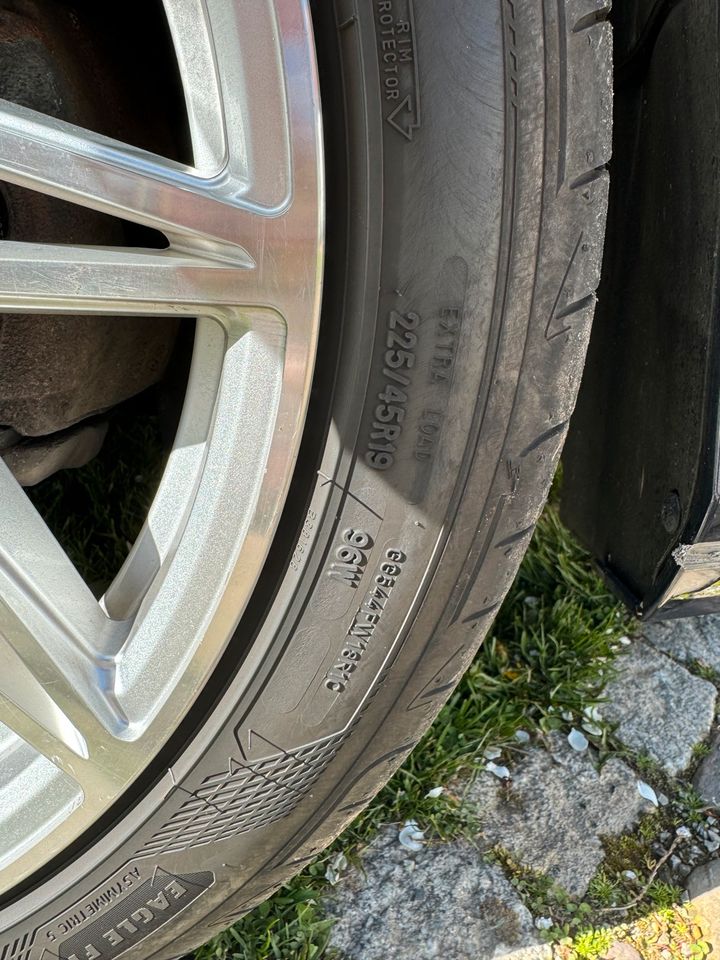 19 Zoll Alufelgen 5x112 (VW,Skoda,Seat) in Putlitz