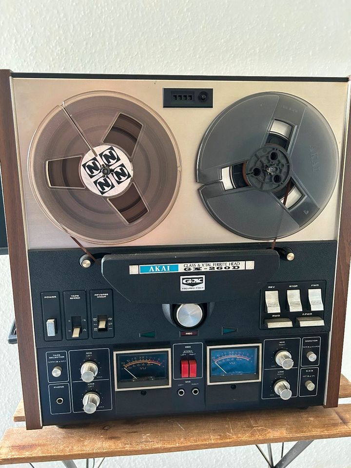 Akai GX 260 D Stereo Tonbandgerät Tonbandmaschine aus 1972 - 1976 in Frankfurt am Main