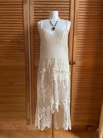 Naturweißes Häkelkleid für Lagenlook - Boho Hippie Ibiza Hessen - Idstein Vorschau
