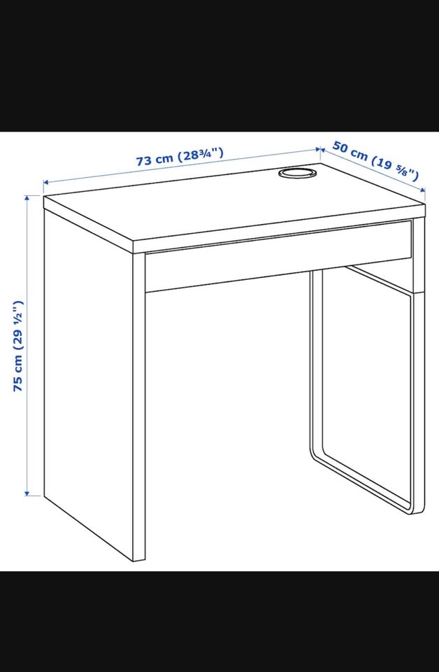 Ikea Micke Schreibtisch wie neu in Essen