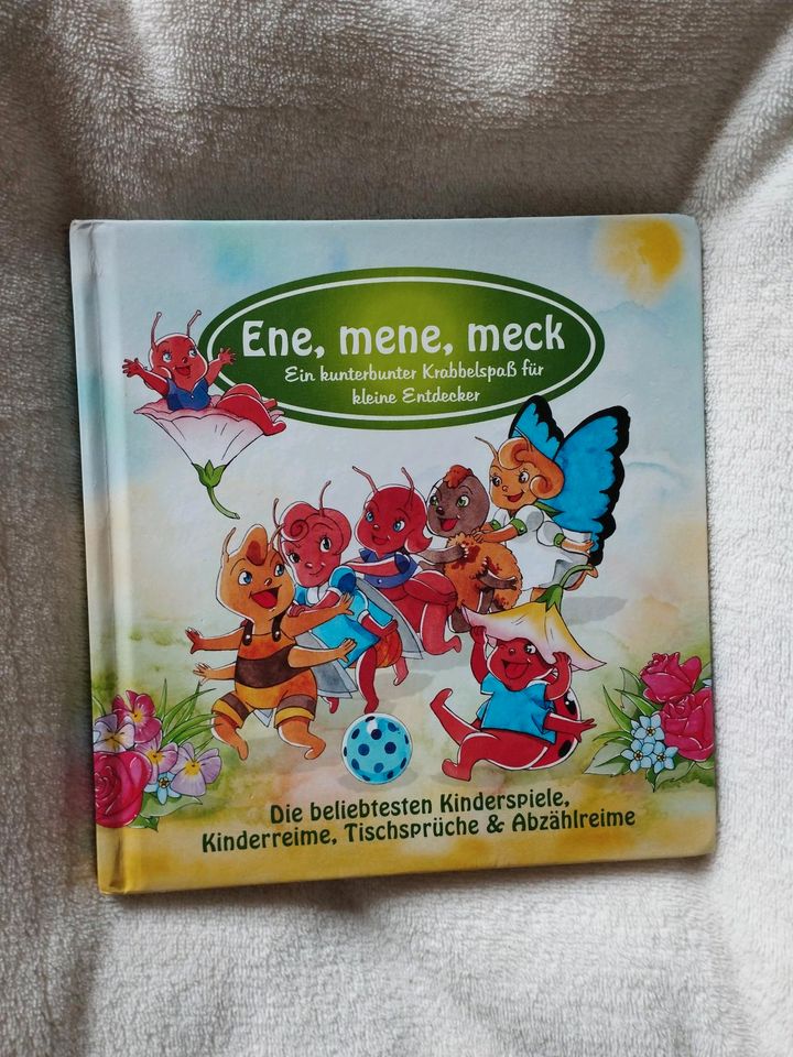 Kinderbuch "Ene, mene, meck" Kinderspiele, Reime, Tischsprüche in Düsseldorf