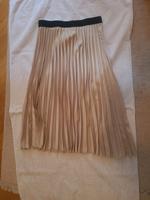 MILANO - beige goldener Faltenrock, one size - Topp Zustand!! München - Au-Haidhausen Vorschau