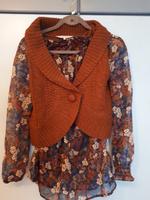 Neu Weste Strickjacke Jacke M 38 40 + Bluse Tom Tailor rost braun Bayern - Mering Vorschau