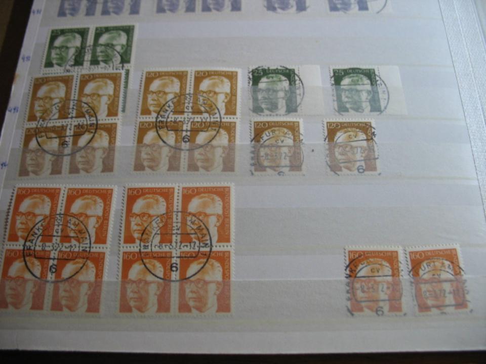 Briefmarken BRD-Berlin Heinemann VB mit Versandstellenstempel in Konstanz