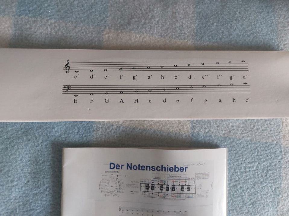 Notenschieber Lernhilfe Geige in Ludwigsfelde