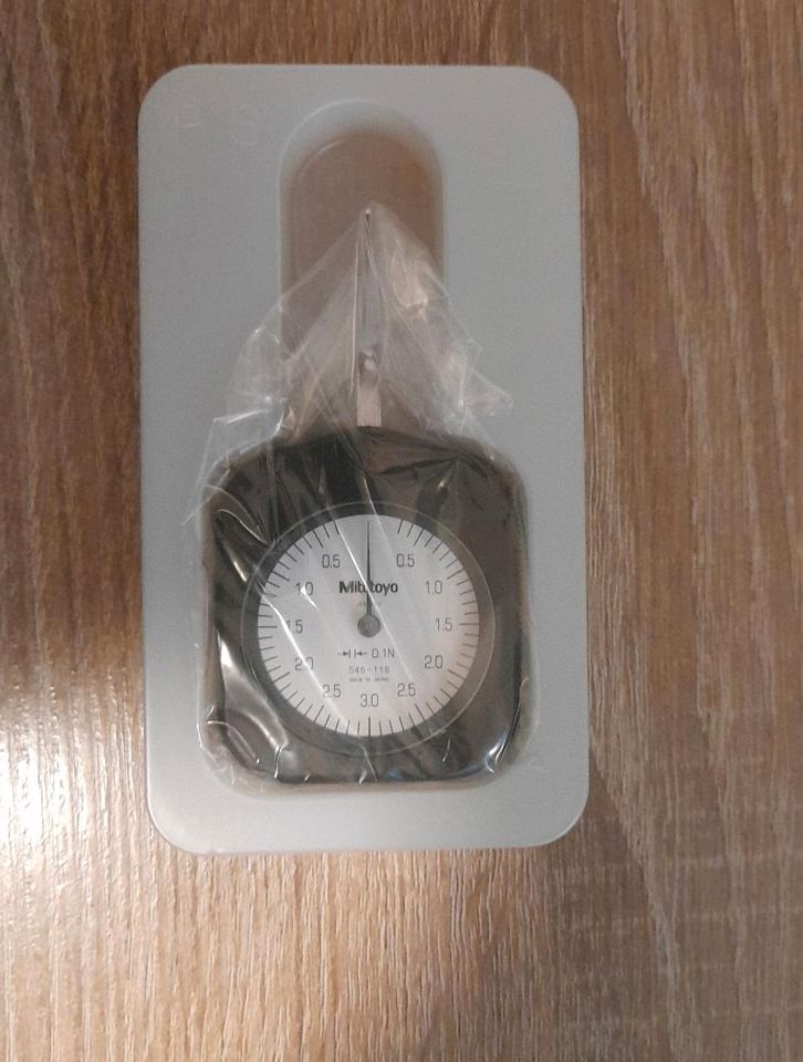 Mitutoyo 546 Neu Messuhr Spannkraftmesser Dial Tension Gauge in Abstatt