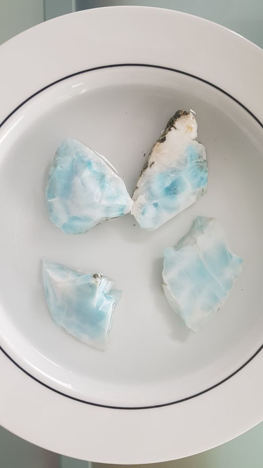 Larimar… Meditationsstein, Heilstein, Naturstein! Sch. 39 in Neusäß