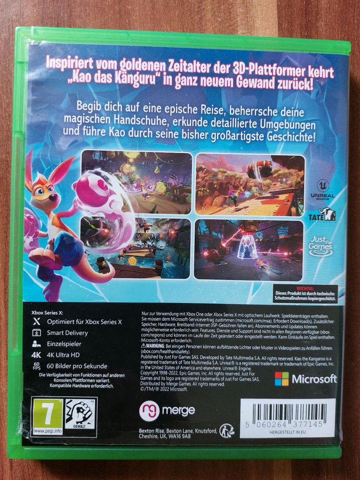 Kao the Kangaroo (Microsoft Xbox One / Series X) in Essen