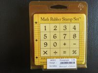 Zahlen-Stempel, Math Rubber Stamp Set, originalverpackt Nordrhein-Westfalen - Dinslaken Vorschau