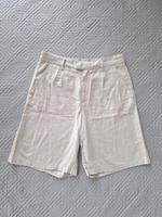 Leichte weit geschnittene Shorts Leinen Hellgrau H&M 38/M/10 Kiel - Mitte Vorschau