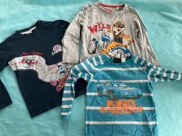 Set 3x Langarmshirts Größe 98 104 H&M Smily Cars Bayern - Roth Vorschau