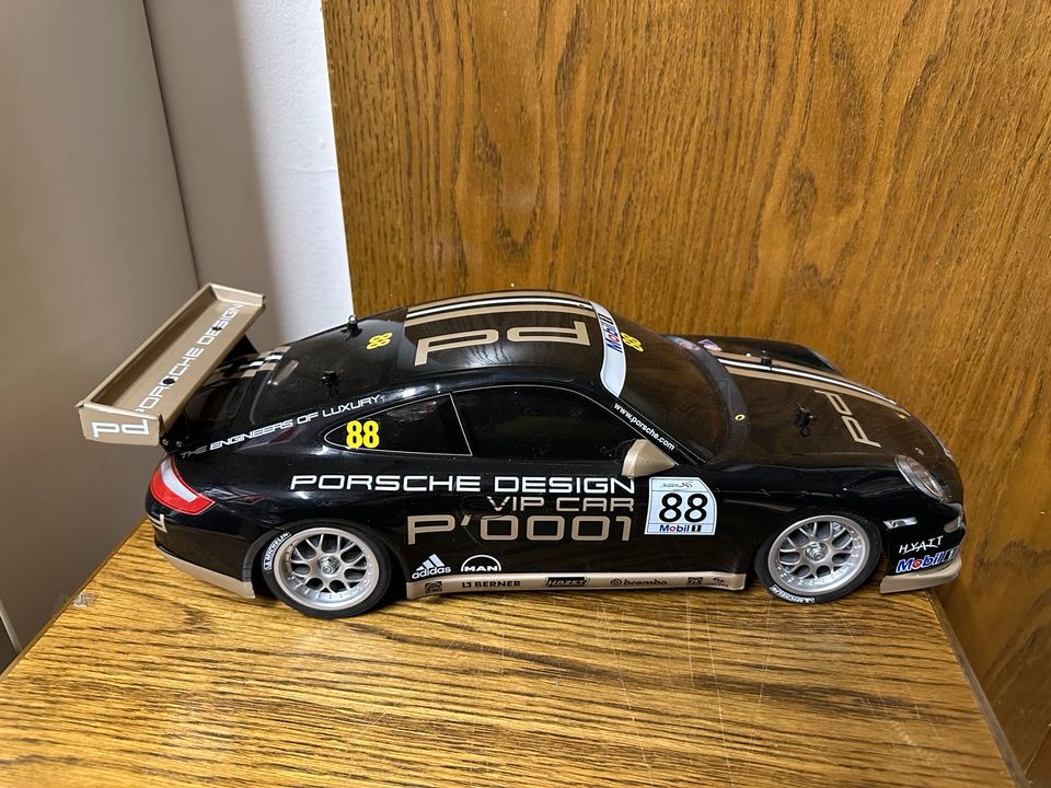 Modellauto RC 1:10 TAMIYA 997 Porsche 911 GT3 Cup VIP 2007 in Frankfurt am Main