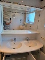 Badeinrichtung - Doppelwaschbeken - großer Spiegel - Hochschrank Hessen - Mühltal  Vorschau