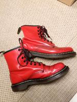Dr. Martens Boots Old school Docs rot Gr. 40 Leipzig - Marienbrunn Vorschau