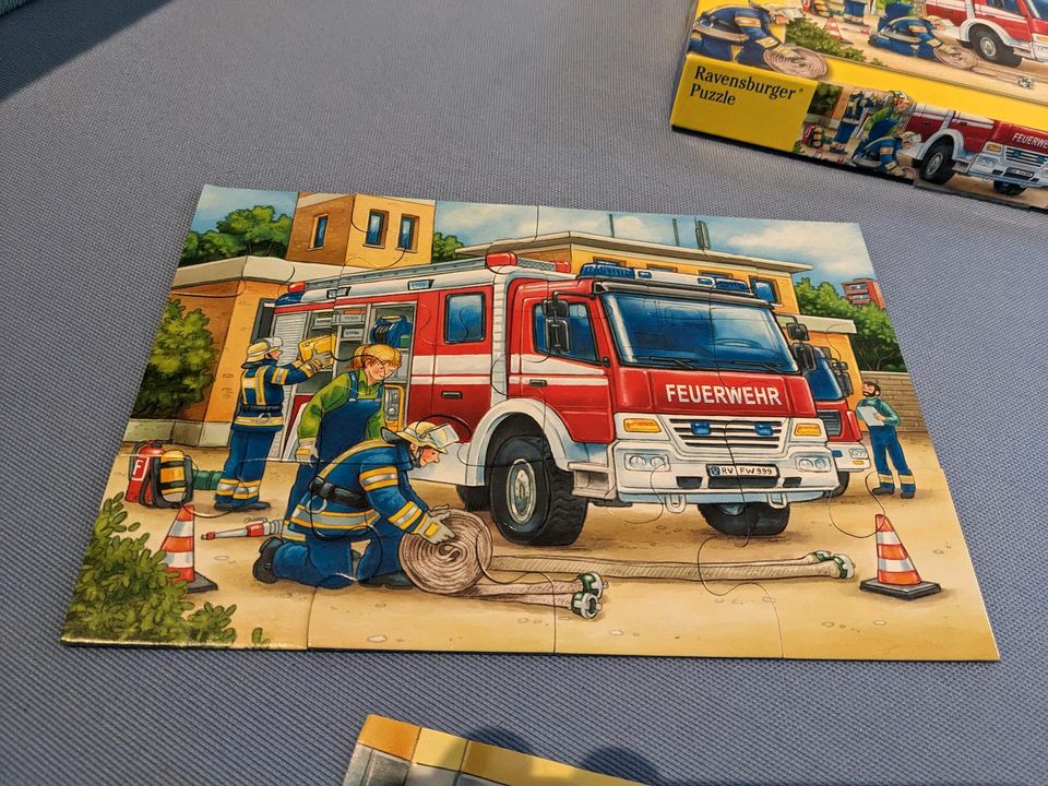 Ravensburger Puzzle, Polizei und Feuerwehr, 3+ in Nonnweiler