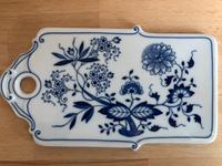 Hutschenreuther „Blau Zwiebelmuster“ Frühstücksbrettchen Bielefeld - Gadderbaum Vorschau