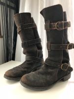 Biker Boots im Used Look von Fiorentini Baker made in Italy Stuttgart - Stuttgart-Nord Vorschau