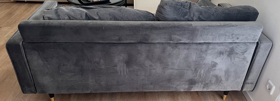 Samt sofa Grau in Berlin