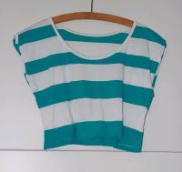 FITZ-Z crop Shirt + Top blau/türkis, weiß 164/170 Sachsen - Neukieritzsch Vorschau