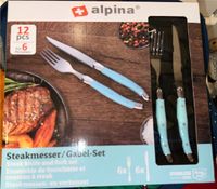 ALPINA Steakmesser /Gabel-Set 12 Teile Niedersachsen - Wilhelmshaven Vorschau