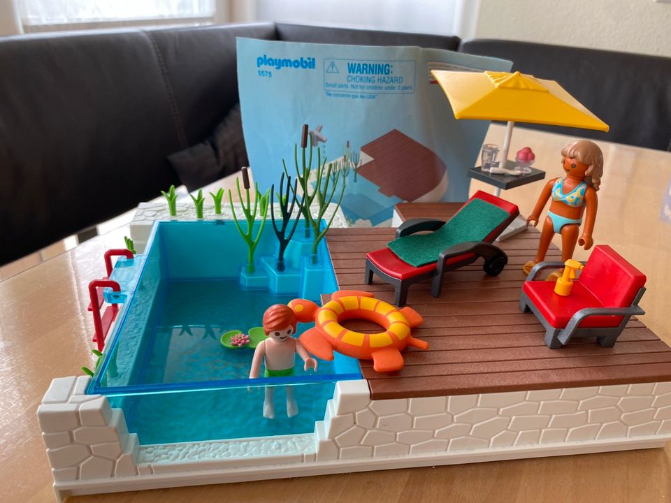 Playmobil Einbau Swimmingpool 5575 in Meßstetten