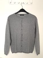 Grauer Cardigan mit Glitzergarn Hessen - Rüsselsheim Vorschau