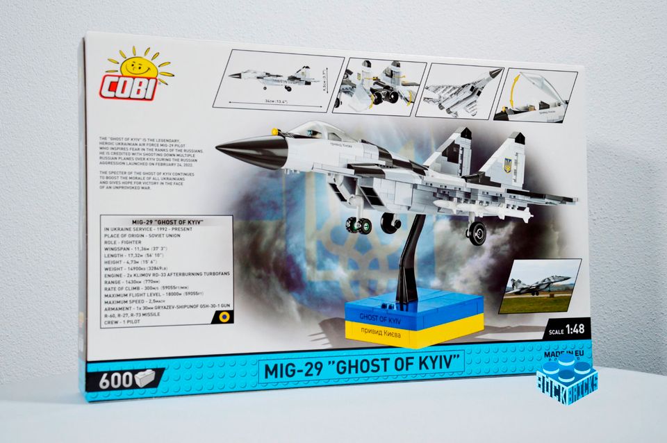 COBI® 5833 - MIG-29 Ghost of Kyiv - 600 Bauteile NEU✅OVP✅ in Markt Wald