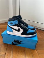 Air Jordan 1 Retro High OG UNC Toe  (blau, weiß, schwarz) 46 Baden-Württemberg - Mannheim Vorschau