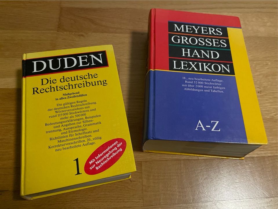 Duden Deutsche Rechtschreibung & Meyers Großes Hand Lexikon A-Z in Köln