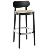 1 x Thonet Barhocker 118 H Buche Schwarz gebeizt 75cm SH Nordrhein-Westfalen - Remscheid Vorschau