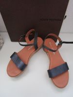 Marc O`Polo Sandalen Leder Gr. 36 marineblau getragen NP 129,95 Baden-Württemberg - Heilbronn Vorschau