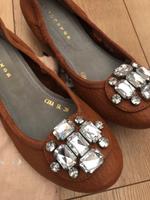 Leder Ballerinas braun by STYLESNOB Hessen - Neckarsteinach Vorschau