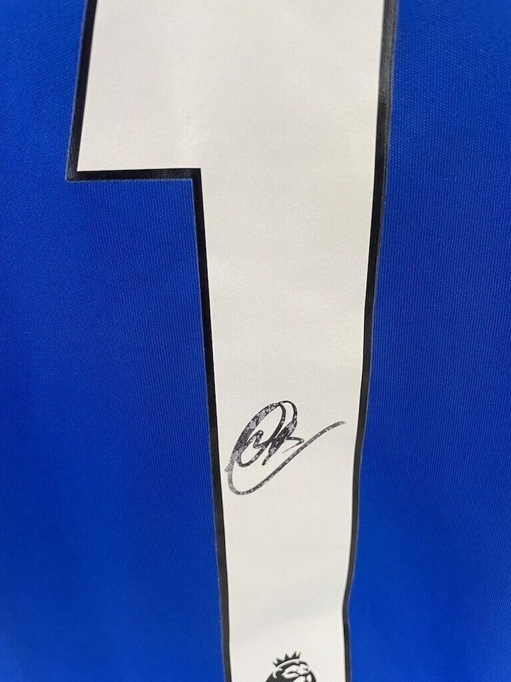 FC Everton Trikot Rafael Benitez signiert Autogramm England COA L in Lünen