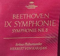 LP Beethoven IX. Symphonie Nr 8 Berliner Philharmoniker Bayern - Glonn Vorschau